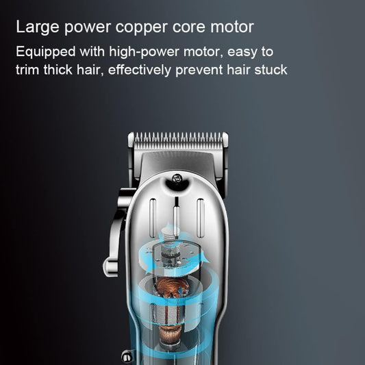 Digital Display Professional Cordless Hair Clippers – Rechargeable Wireless Hair Cutter Machine, Electric Hair & Beard Grooming Trimmer Set