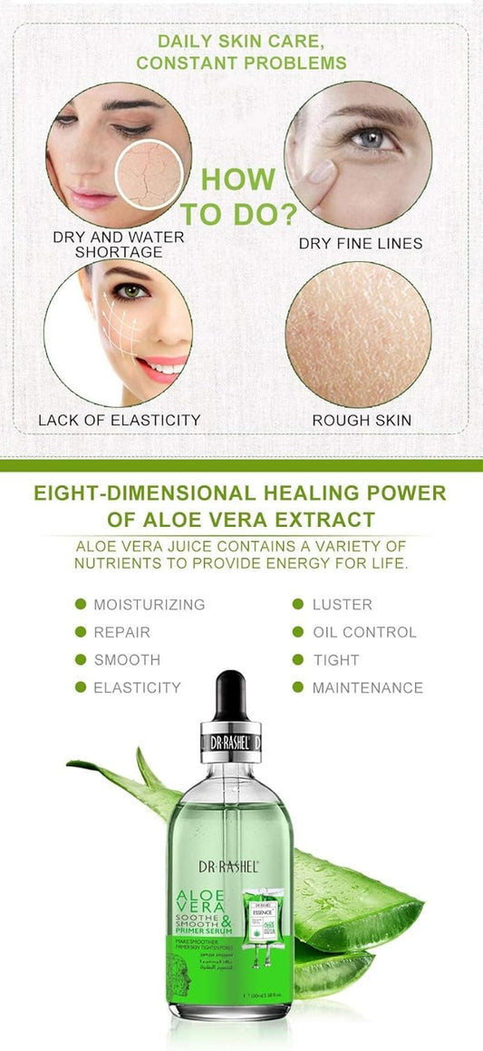 Dr. Rashel Aloe Vera Primer Serum – Soothe, Smooth & Hydrate Skin