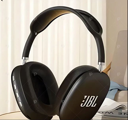 JBL i12 Super Bass Wireless Bluetooth Headphones | Foldable On-Ear Headset with Mic | Deep Bass Sound & Portable Design | Black