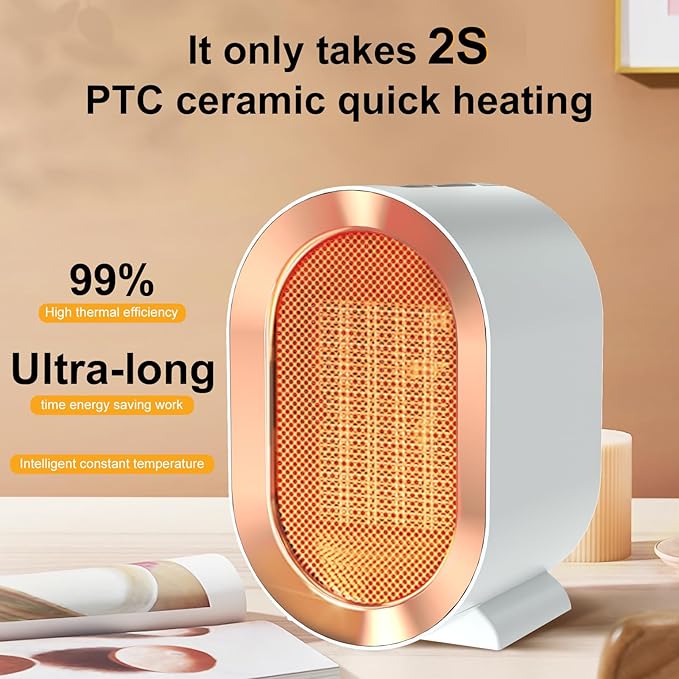 Cozy Home Portable Electric Air Heater - Fast, Safe, and Stylish Personal Heating