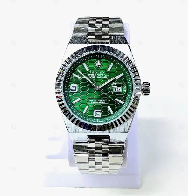 Mod Land Green Dial Luxury Automatic Watch – Land-Dweller Style, A-Grade Build, Premium Stainless Steel Men’s Watch