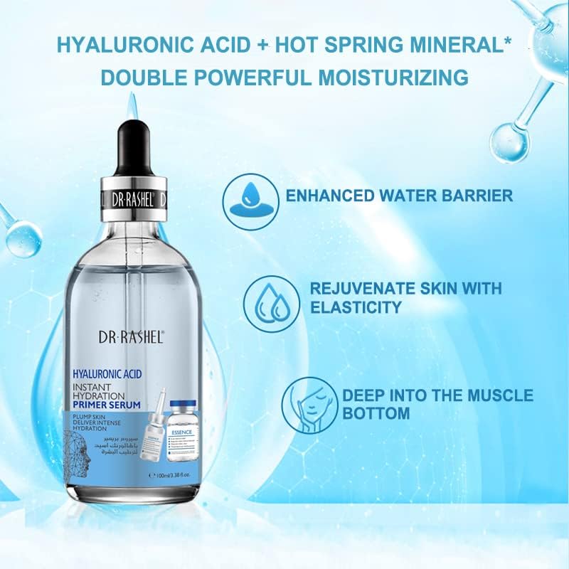 Dr. Rashel Hyaluronic Acid Primer Serum – Hydrate & Youthful Glow