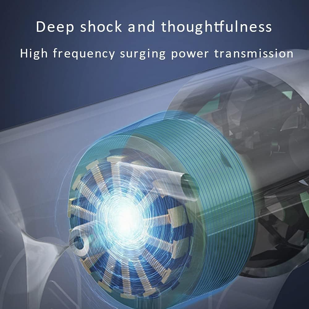 Massage Gun Fascial Gun – Deep Tissue Percussion Muscle Massager, Electric Therapy Gun for Pain Relief, Recovery & Fitness Relaxation