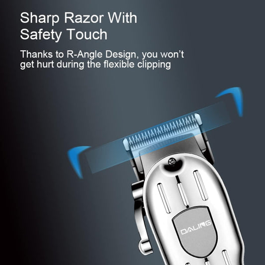 Digital Display Professional Cordless Hair Clippers – Rechargeable Wireless Hair Cutter Machine, Electric Hair & Beard Grooming Trimmer Set