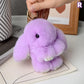 15cm Women's Rabbit Fur Keychain Bag Car Pendant Jewelry Decoration Fashionable Accessory for Bags And Gifts
