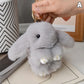 15cm Women's Rabbit Fur Keychain Bag Car Pendant Jewelry Decoration Fashionable Accessory for Bags And Gifts