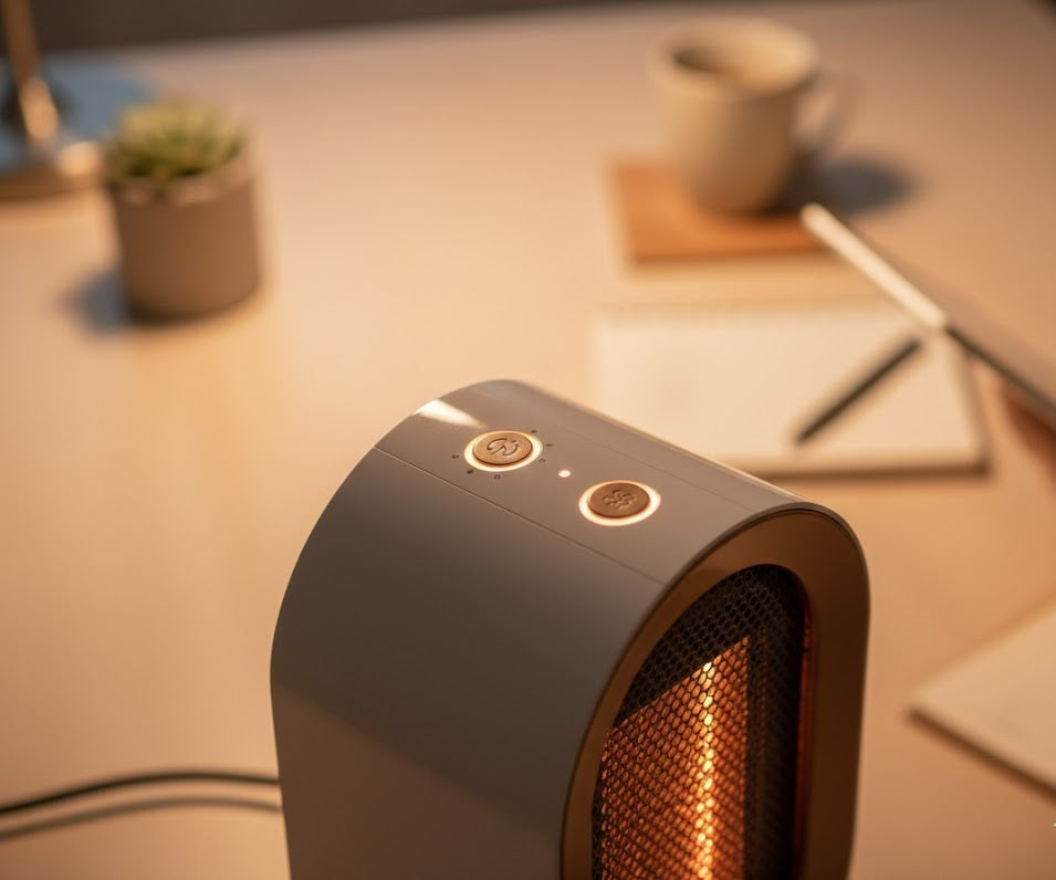 Cozy Home Portable Electric Air Heater - Fast, Safe, and Stylish Personal Heating